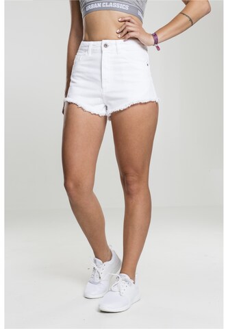Urban Classics - Slimfit Vaquero en blanco: frente