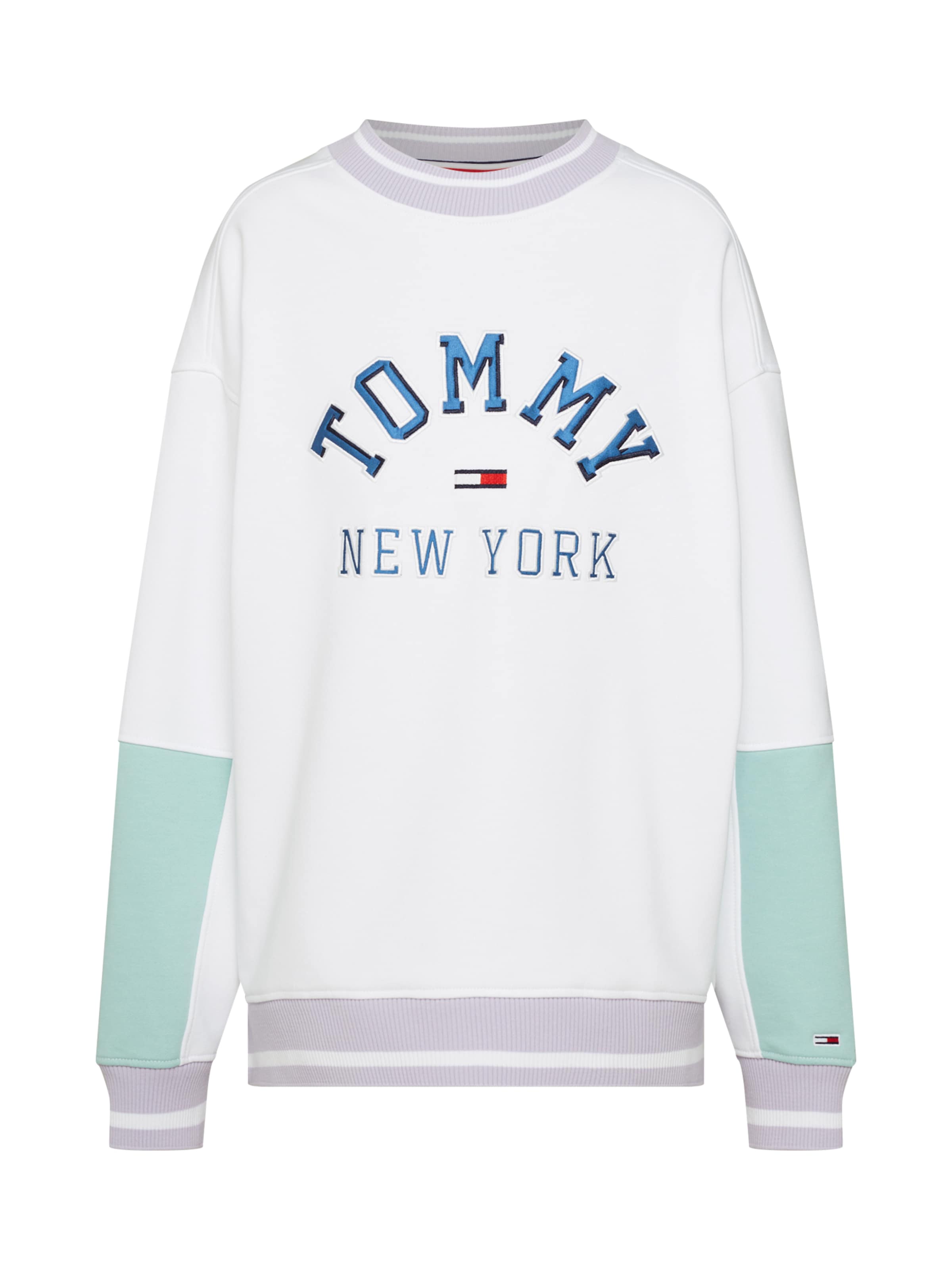 mint green tommy hilfiger sweatshirt