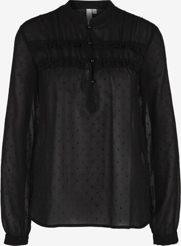 QS Bluse in Schwarz: predná strana