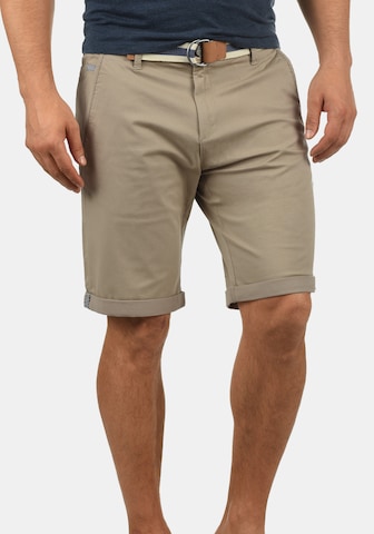 !Solid Regular Chino trousers 'Monty' in Beige