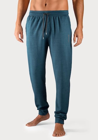 BENCH - Tapered Pantalón de pijama en azul: frente