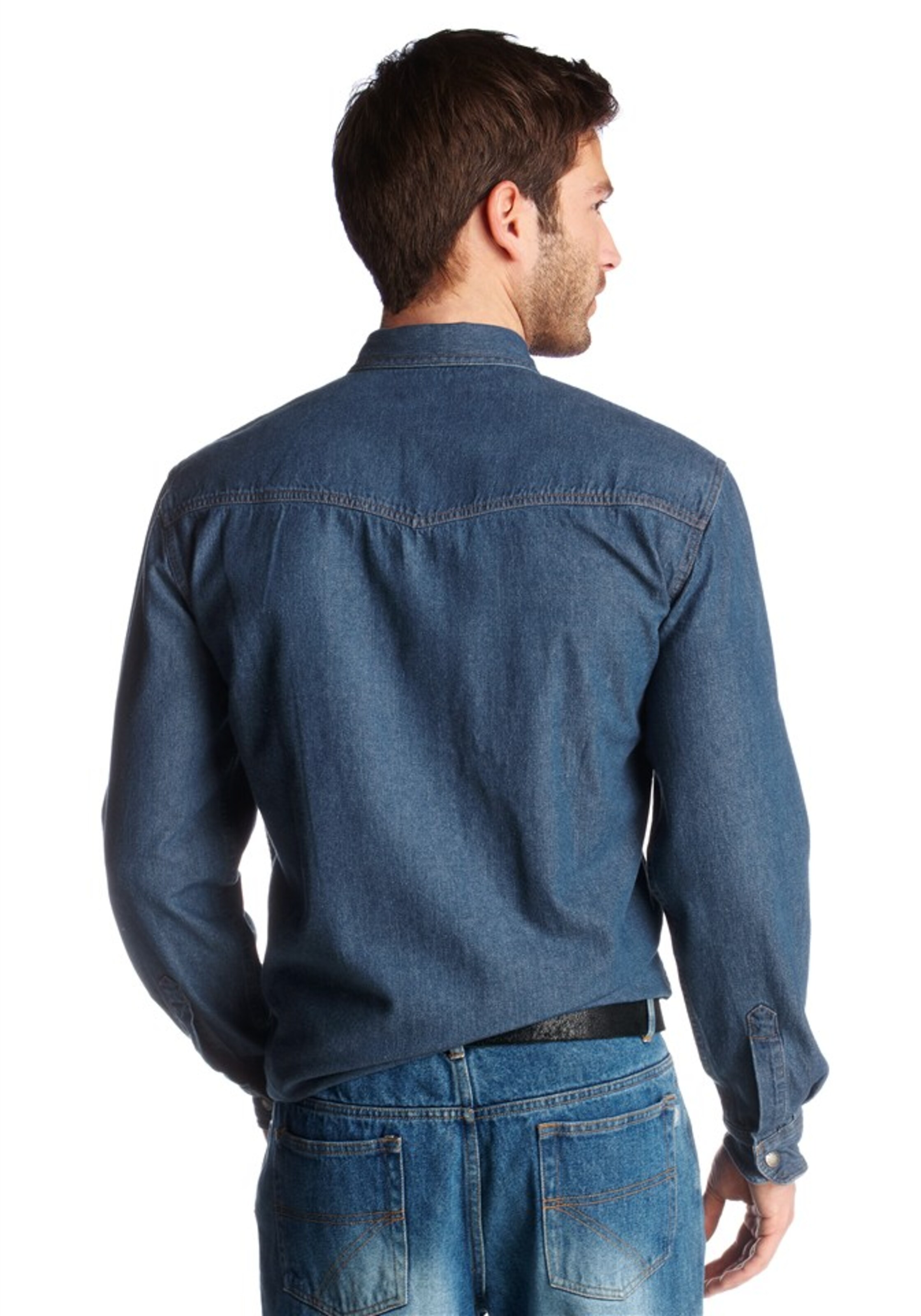 ARIZONA Comfort Fit Hemd in Blau