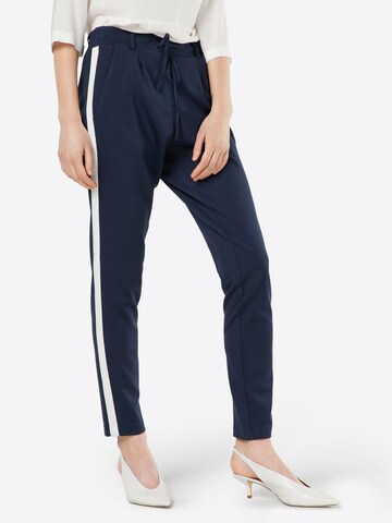 TOM TAILOR Tapered Broek in Blauw: voorkant