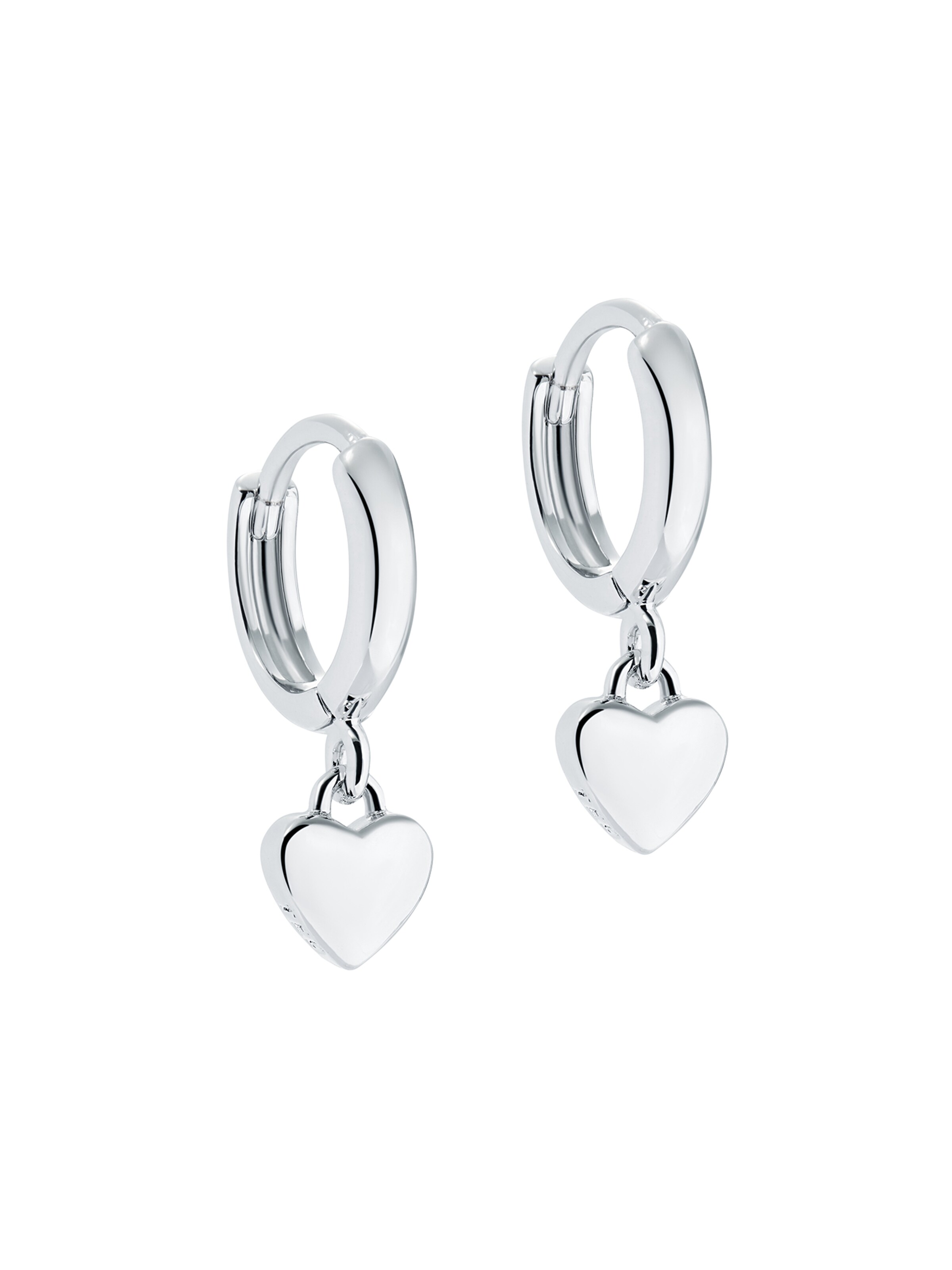 Ted Baker Ohrringe 'Huggie Harrye' in Silber