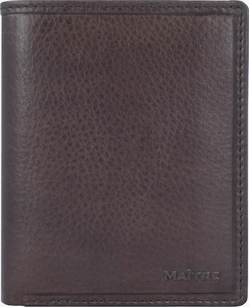 Maître Wallet 'Grumbach Hainer' in Brown: front