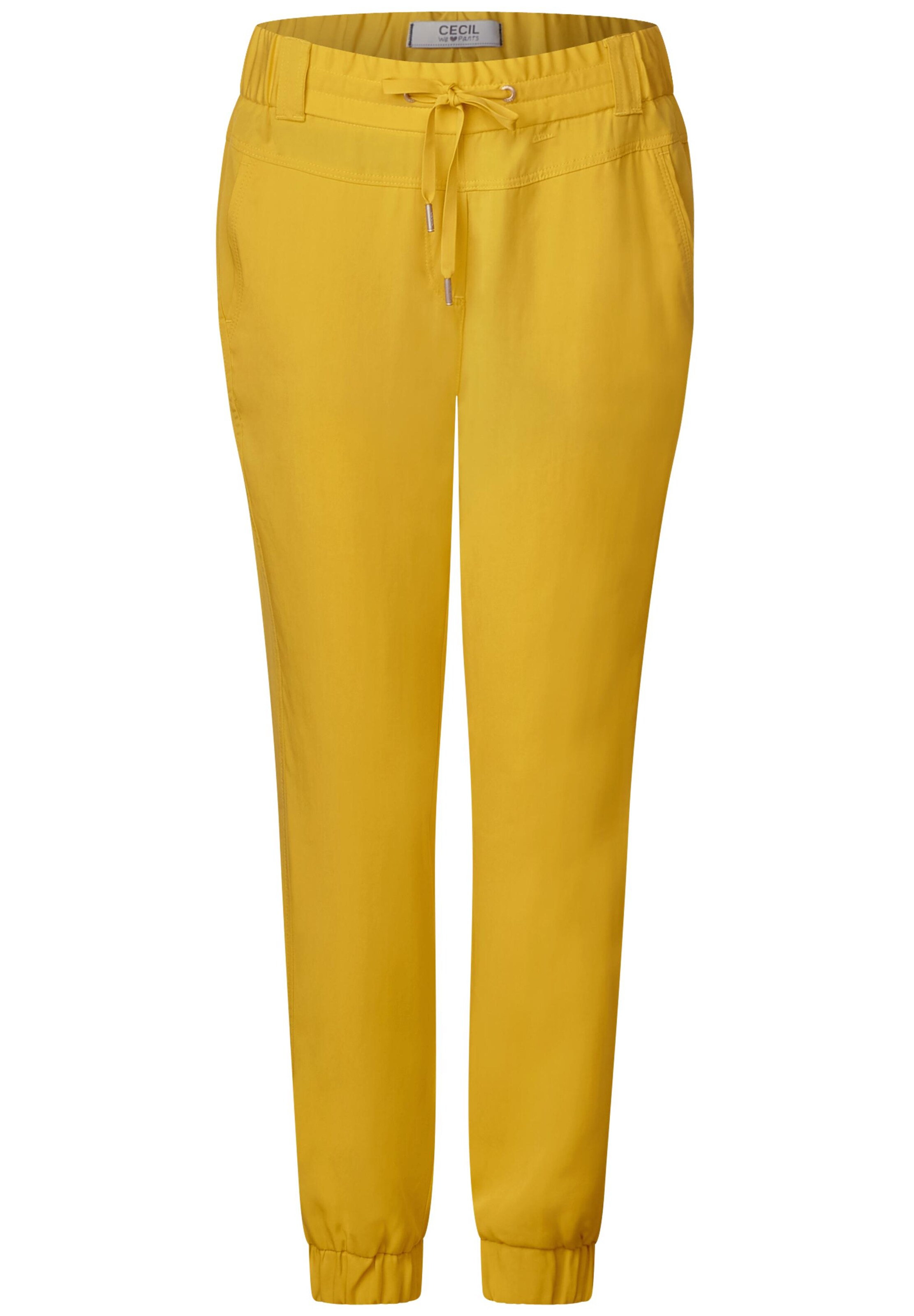 CECIL - Joggpants in gelb