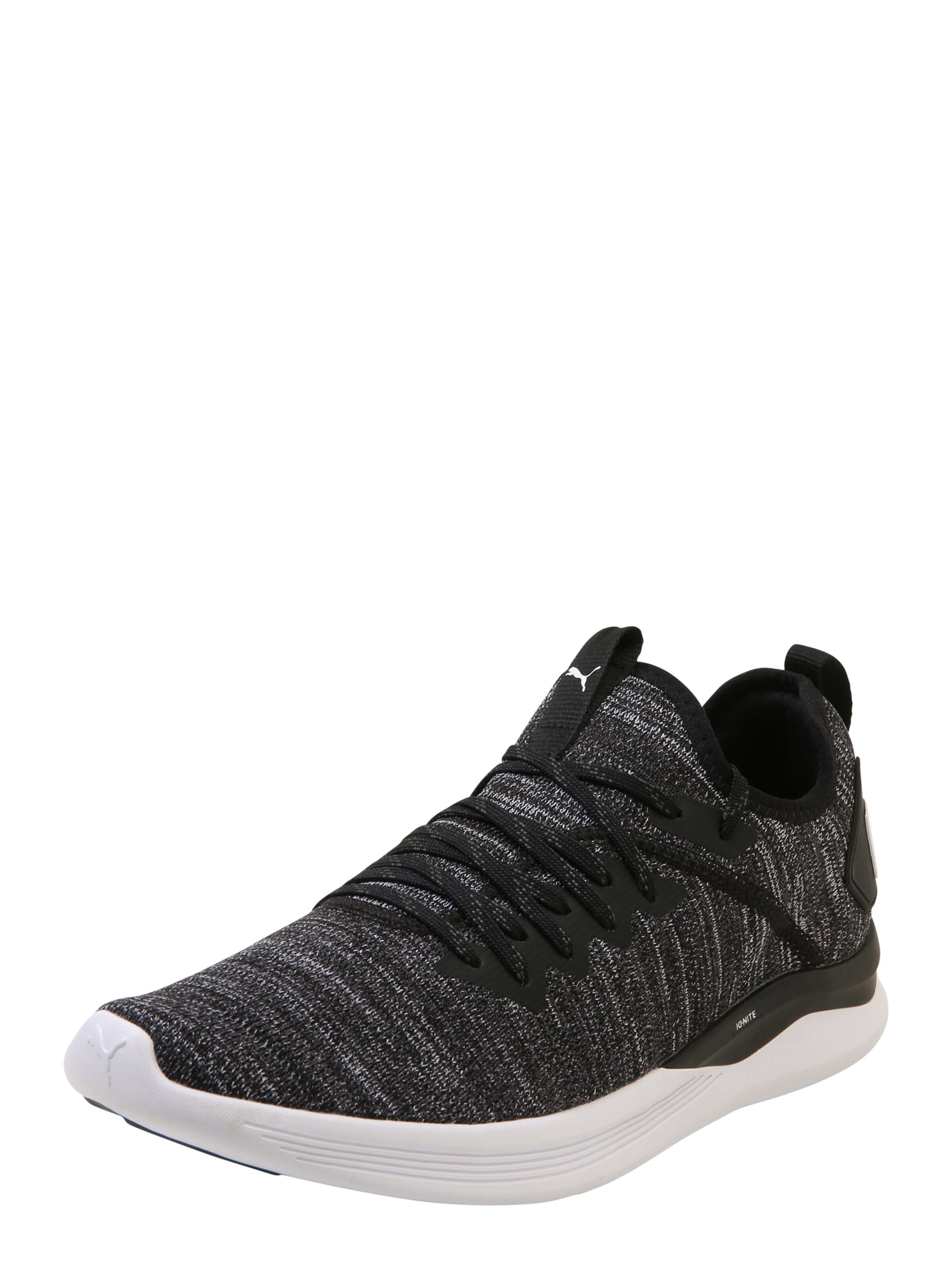 PUMA - Sportschoen 'IGNITE Flash evoKNIT' in de kleur Antraciet
