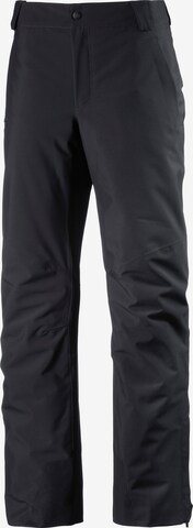 Schöffel Regular Workout Pants 'Bern' in Black: front