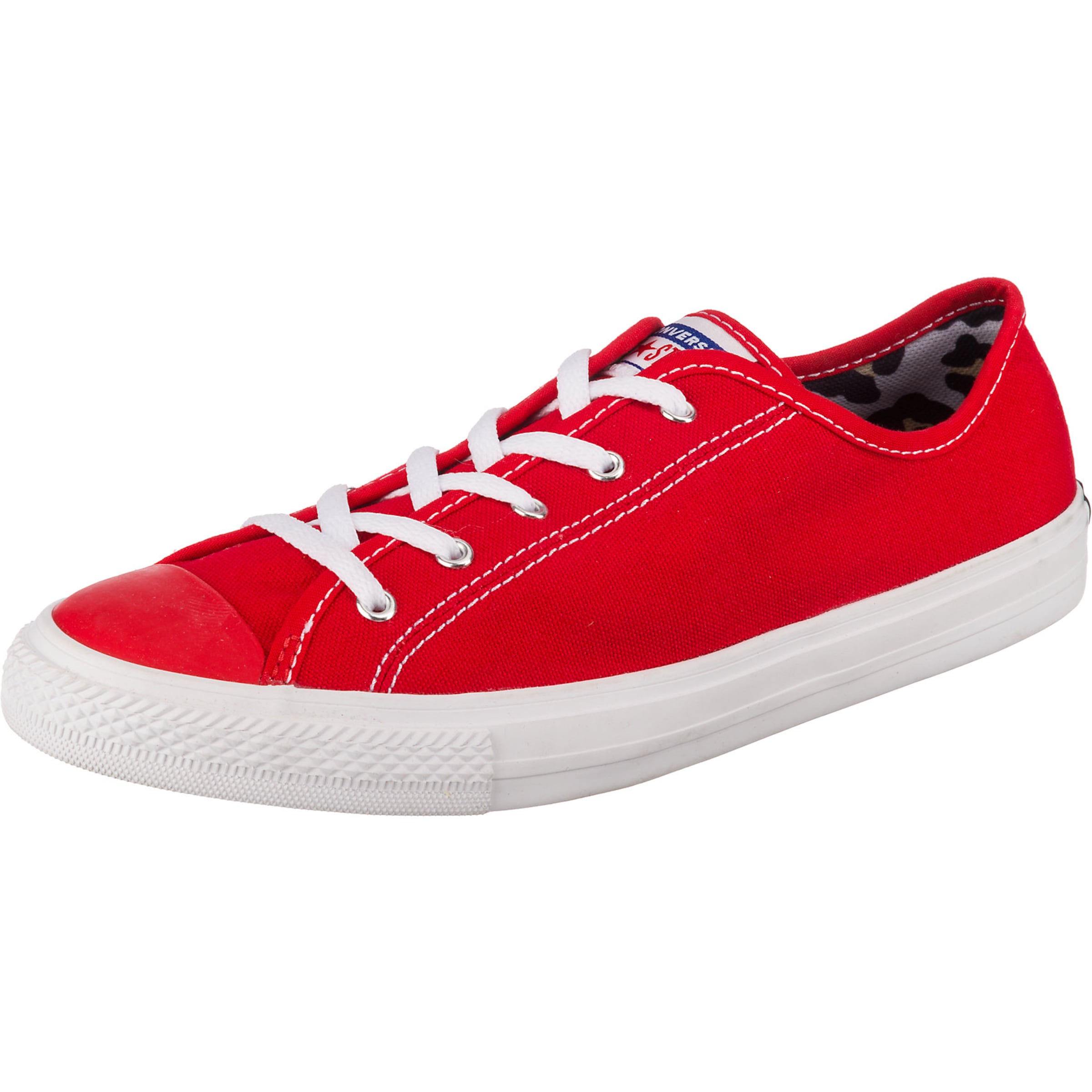 CONVERSE - Sapatilhas baixas 'All Star Dainty Ox' em vermelho: frente