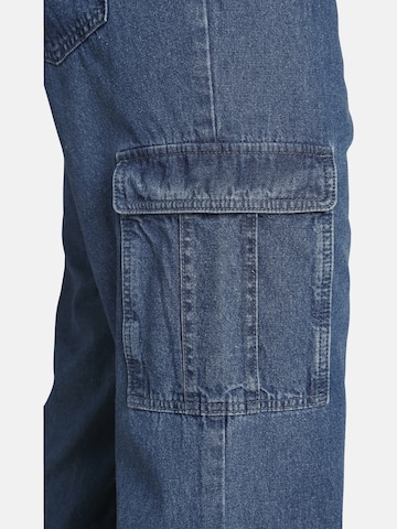 Jan Vanderstorm Loose fit Cargo Jeans 'Esko' in Blue