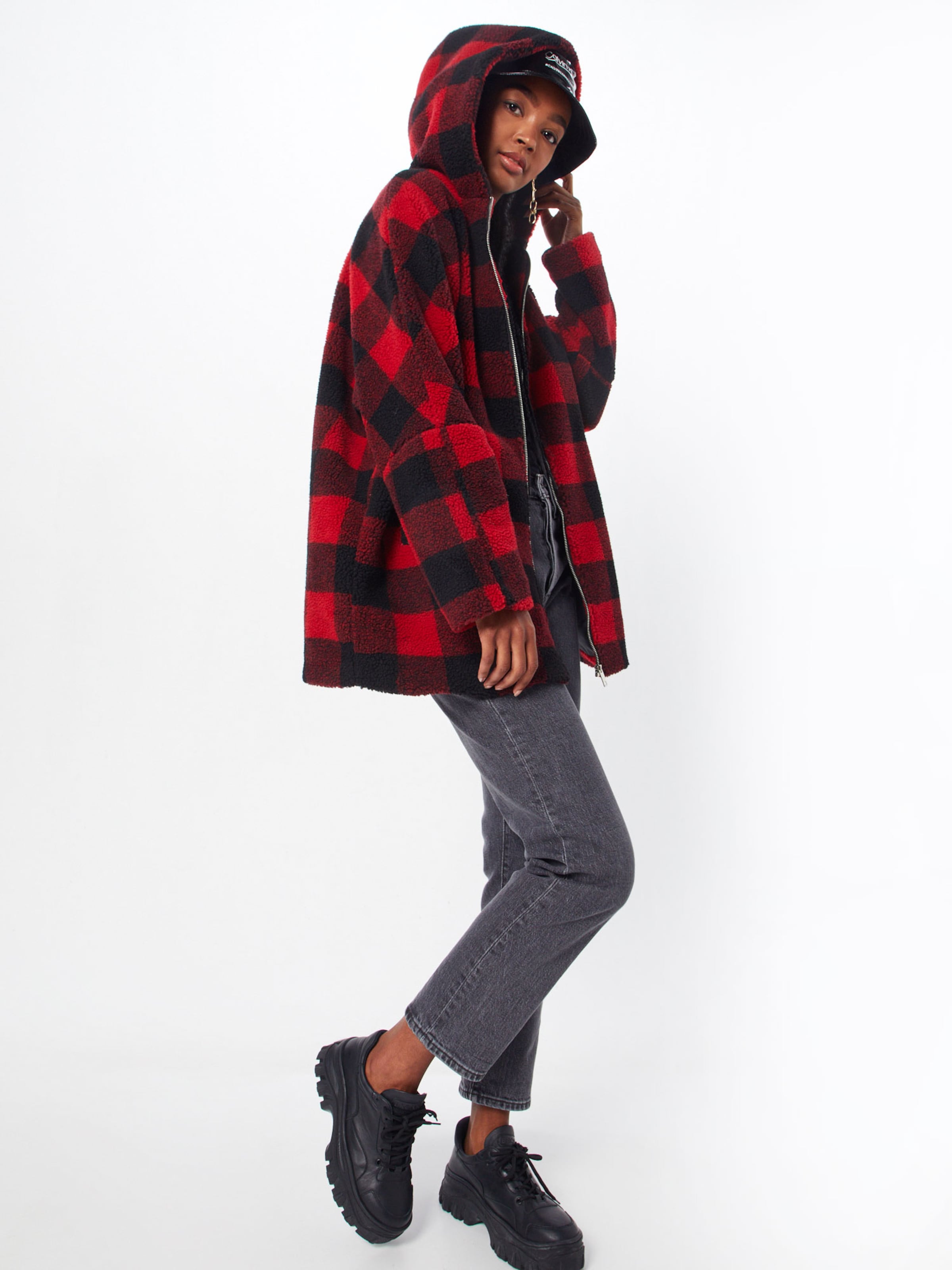 Urban Classics - Casaco meia-estação em vermelho