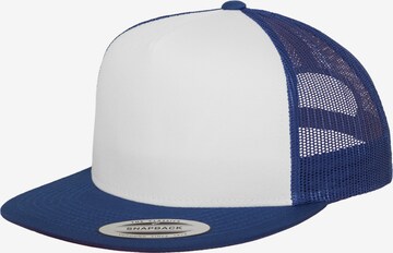 Șapcă de la Flexfit pe albastru: față