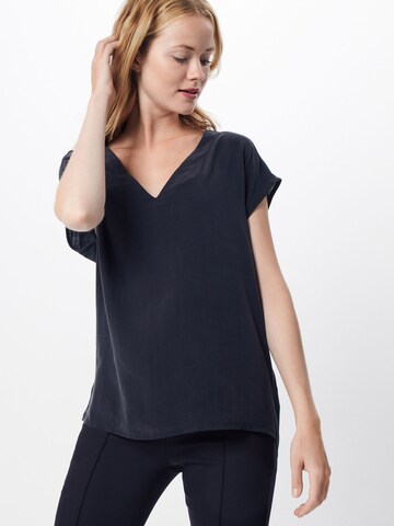 OPUS T-Shirt 'Silvia' in Grau: Vorderseite