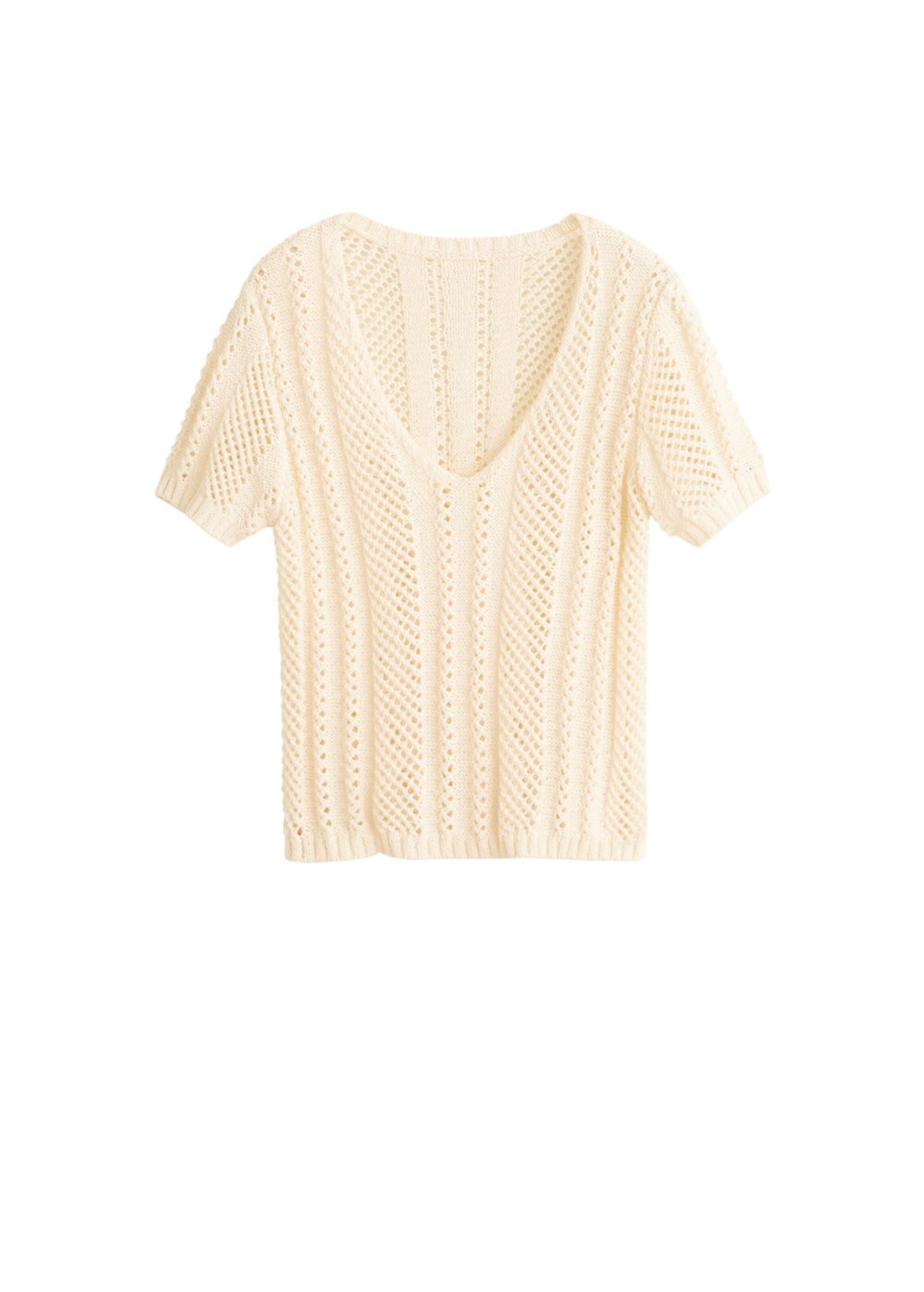 MANGO - Pullover 'Heaven' in nude