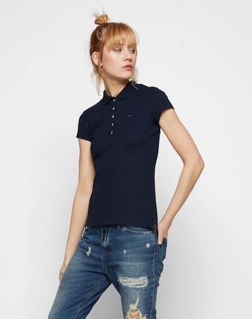 T-shirt 'Chiara' TOMMY HILFIGER en bleu : devant