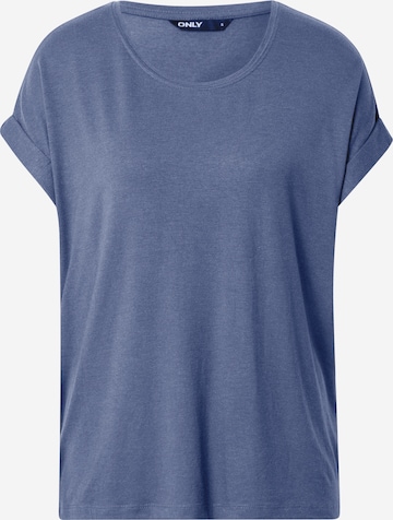 ONLY - Camiseta en azul: frente