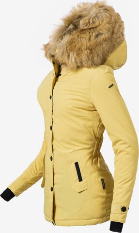 NAVAHOO Зимняя куртка 'Laura' в Желтый