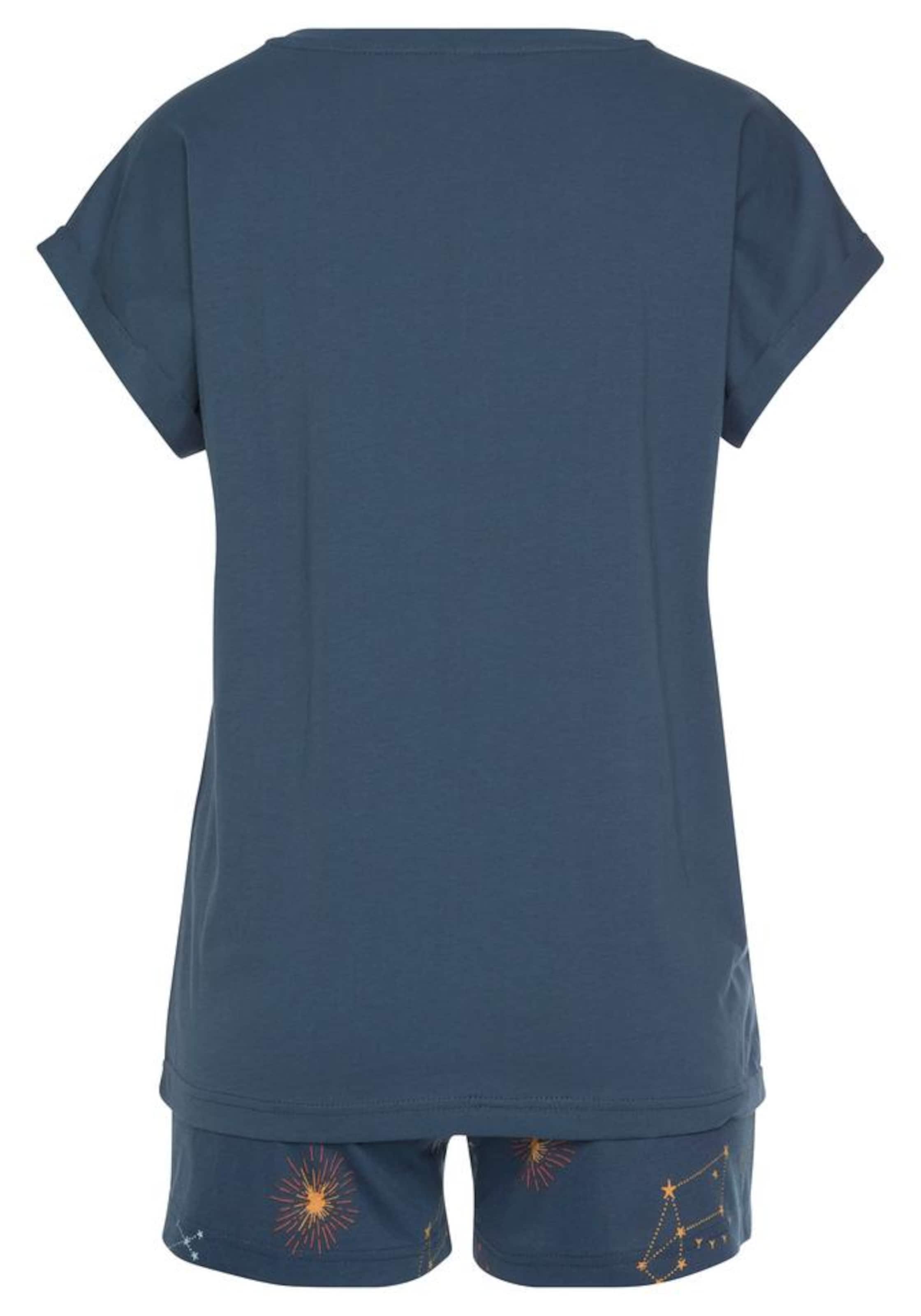 VIVANCE Pyjama in Blau