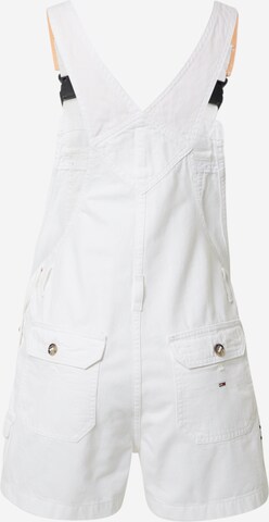 Regular Salopette en jean Tommy Jeans en blanc