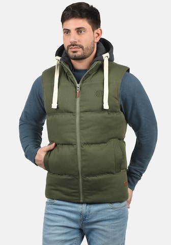 BLEND Vest 'Jens' in Green: front