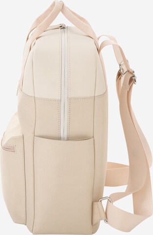 Sac à dos 'Bergen Sandstone' Kapten & Son en beige : sur le côté