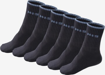 H.I.S Socks in Blue: front