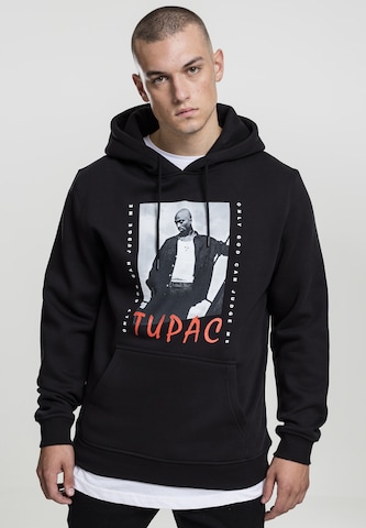 Mister Tee Sweatshirt 'Tupac' in Zwart: voorkant