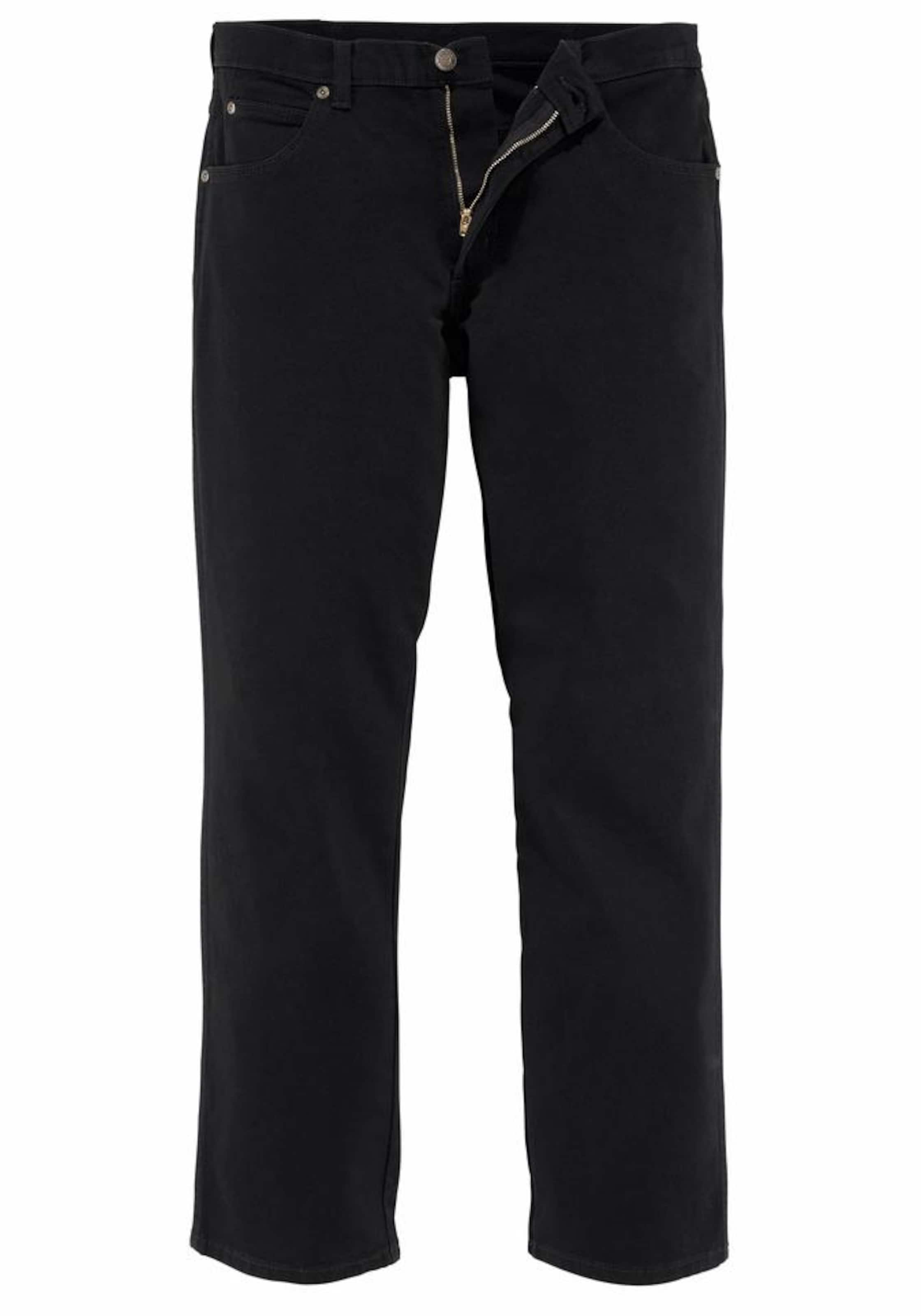 WRANGLER Stretch-Jeans 'Durable' in Schwarz: Vorderseite
