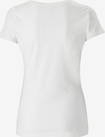 LOGOSHIRT T-Shirt 'Wonder Woman' in Weiß
