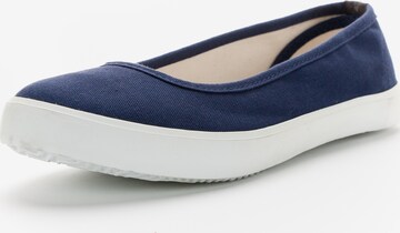 Ethletic Ballet Flats 'Fair Dancer' in Blue: front