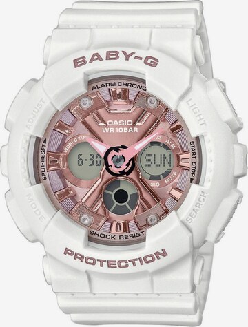 CASIO Analog Watch 'BA-130-7A1ER' in White: front