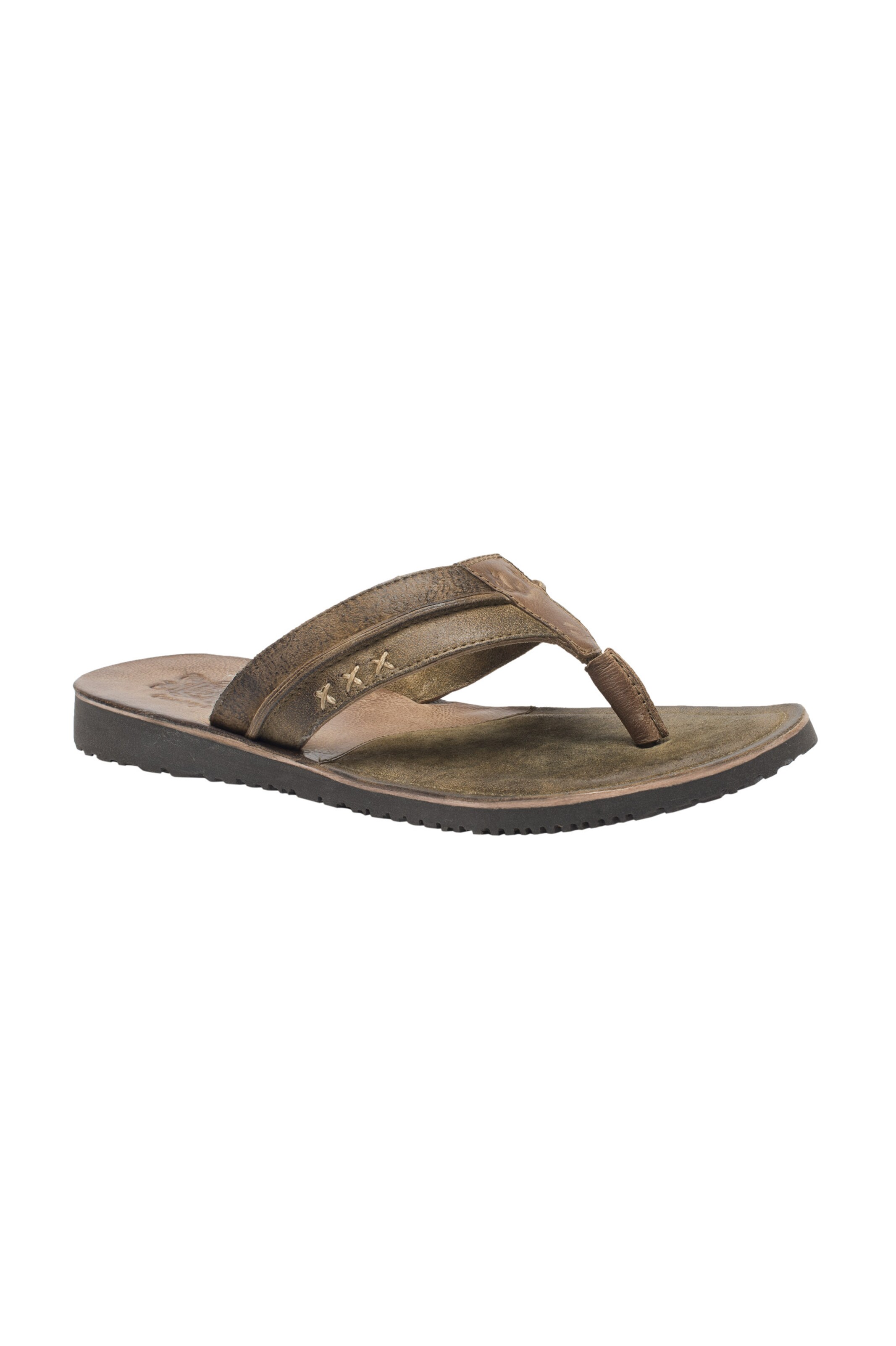 STOCKERPOINT T-bar sandals '1335' in Brown