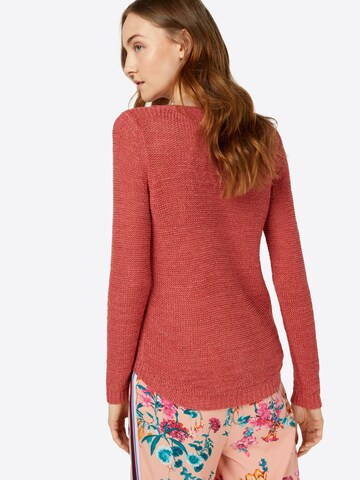 ONLY Sweater 'ONLGeena' in Red: back