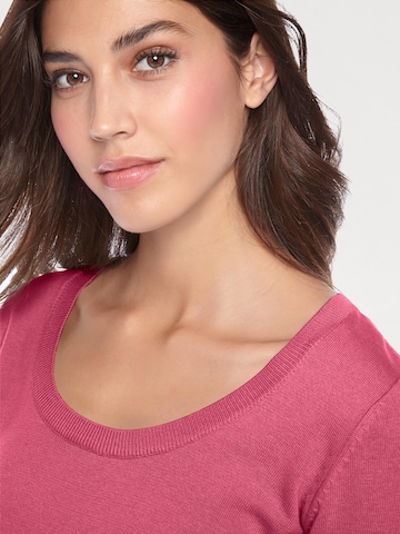 heine Sweter w kolorze różowy