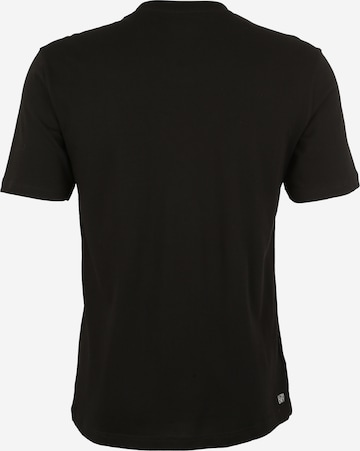 LACOSTE Regular fit T-shirt i svart: baksida