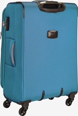 Trolley 'Travel Line 6400' di D&N in blu