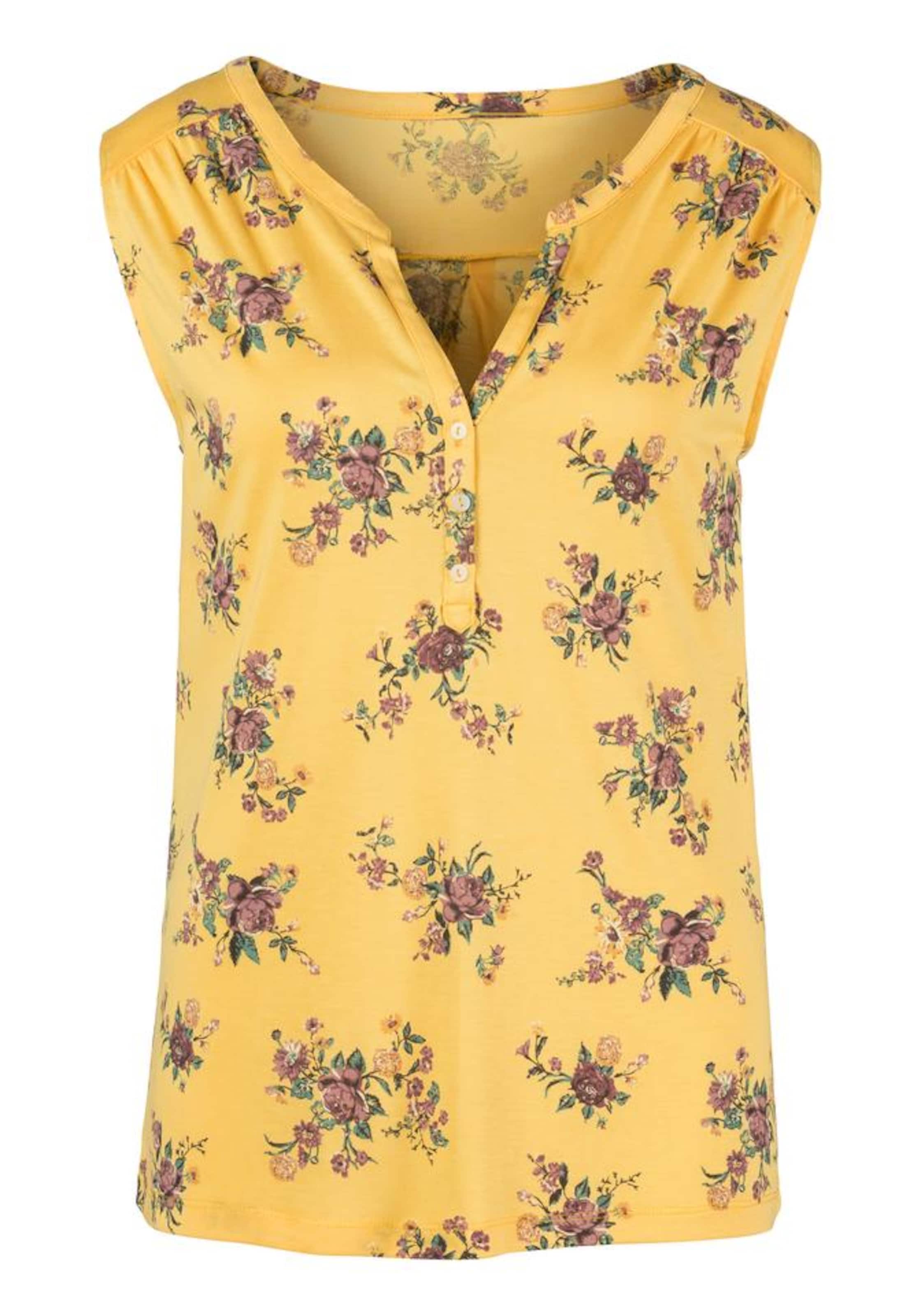 LASCANA Top w kolorze żółty