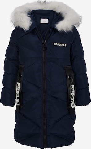 CIPO & BAXX Winter Jacket in Blue: front