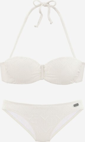 BUFFALO Bikini in White: front