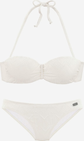 BUFFALO Bikini in White: front