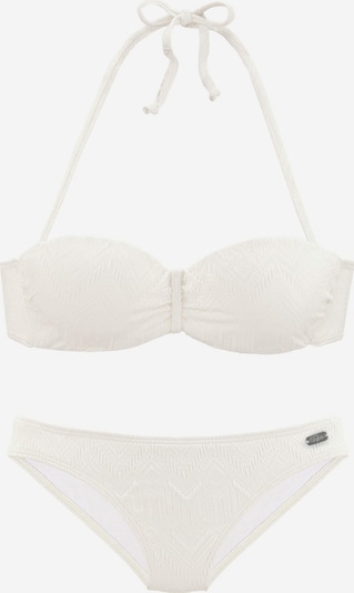 BUFFALO Bikini en blanc cassé, Vue avec produit