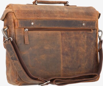 Pride and Soul Document Bag in Brown