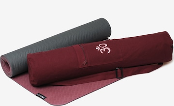 YOGISTAR.COM Yoga-set Starter Edition - Comfort (yogamatte Pro + Yogatasche Om) in Rot: predná strana