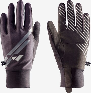 Zanier Full Finger Gloves in Black: front