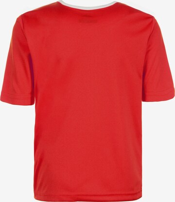 T-Shirt fonctionnel 'Entrada 18' ADIDAS SPORTSWEAR en rouge