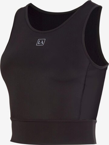 LASCANA ACTIVE Sports Top 'Digital Mauve' in Black