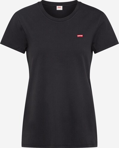 LEVI'S ® T-shirt 'Perfect Tee' en rouge feu / noir / blanc, Vue avec produit