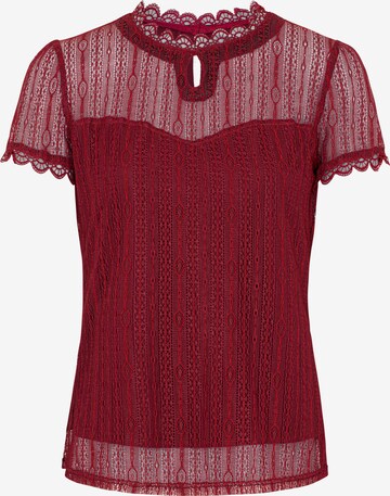 SPIETH & WENSKY Traditional Blouse 'Nelly' in Red: front