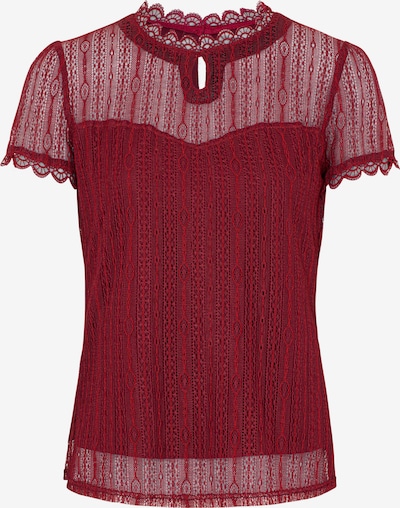 SPIETH & WENSKY Blouse folklorique en rouge foncé, Vue avec produit