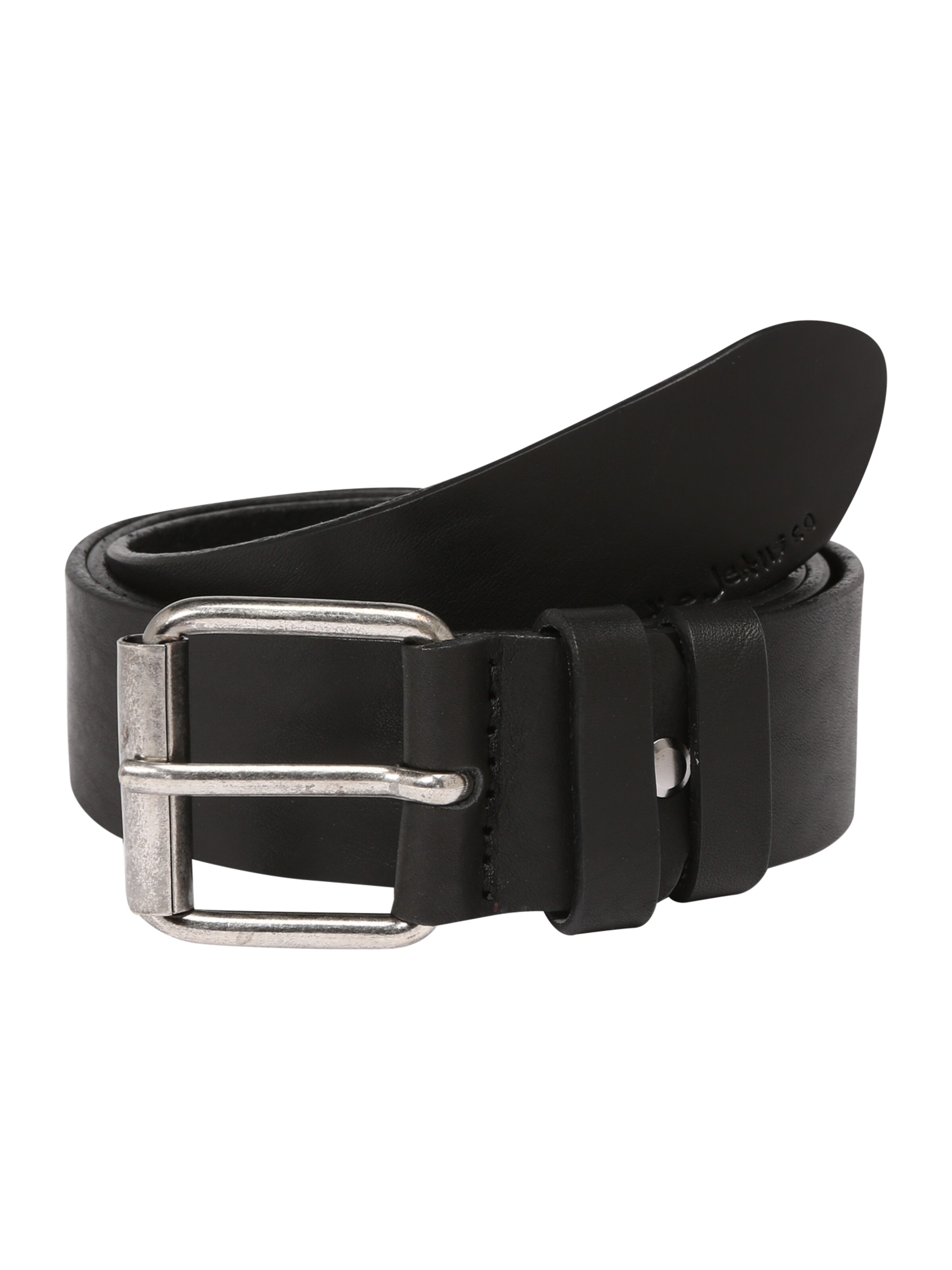 Nudie Jeans Co - Riem 'Pedersson Leather Belt' in de kleur Zwart